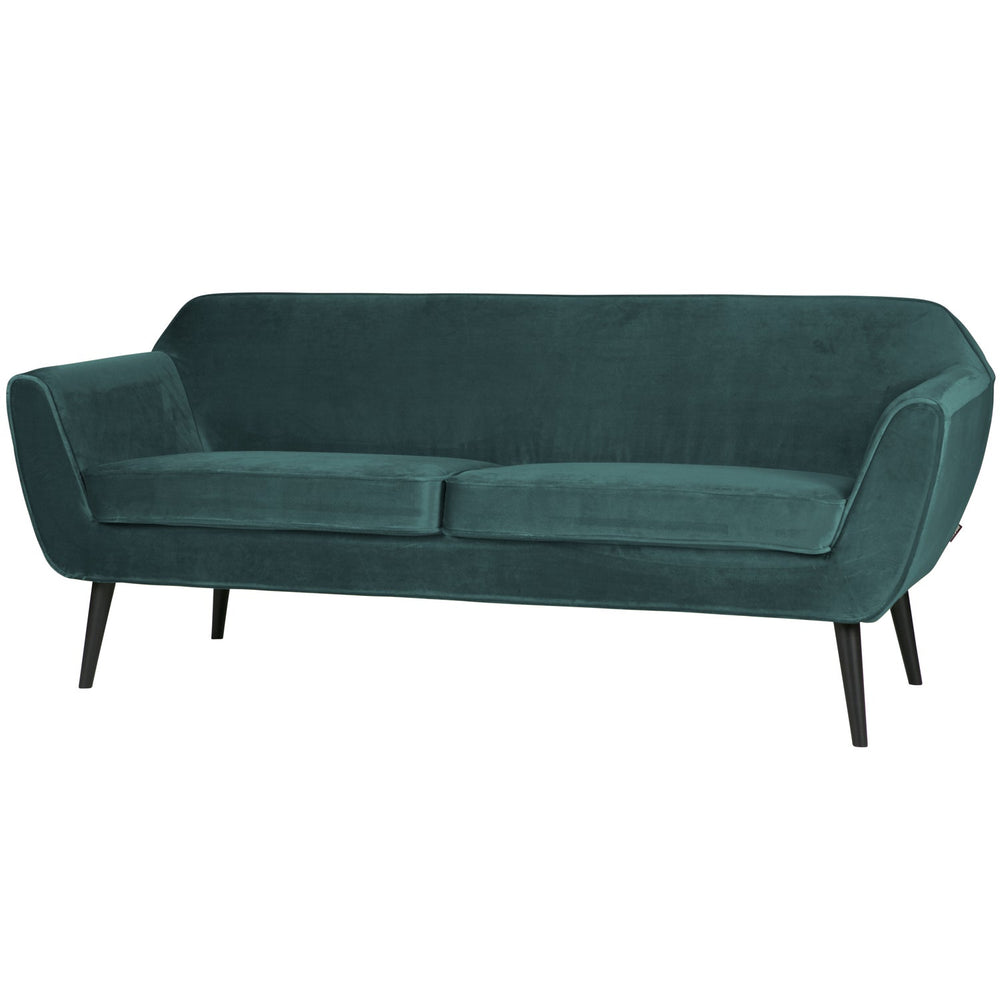 Sofa ROCCO, aksomas melsvai žalios spalvos, 187 cm