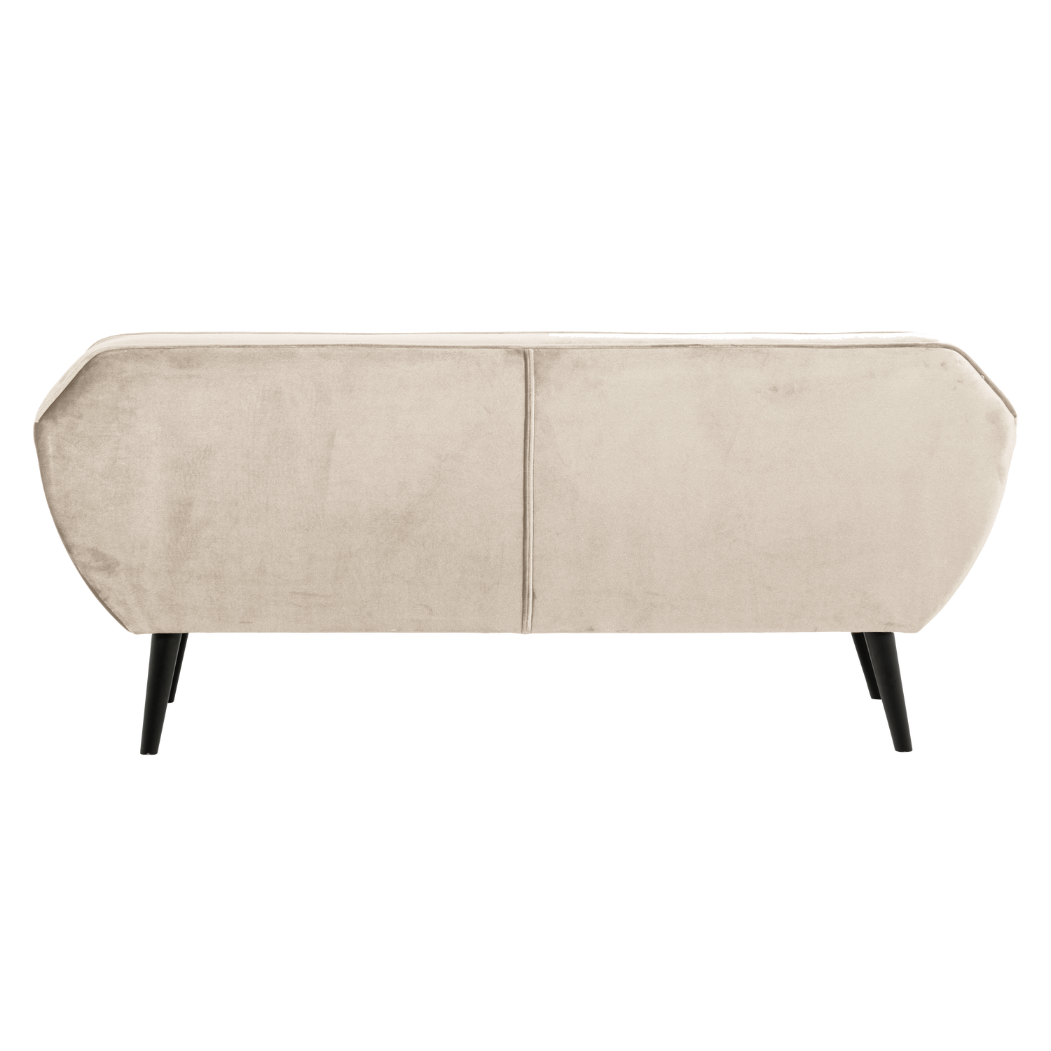 Sofa ROCCO 187 cm, aksominis kreminis baltas