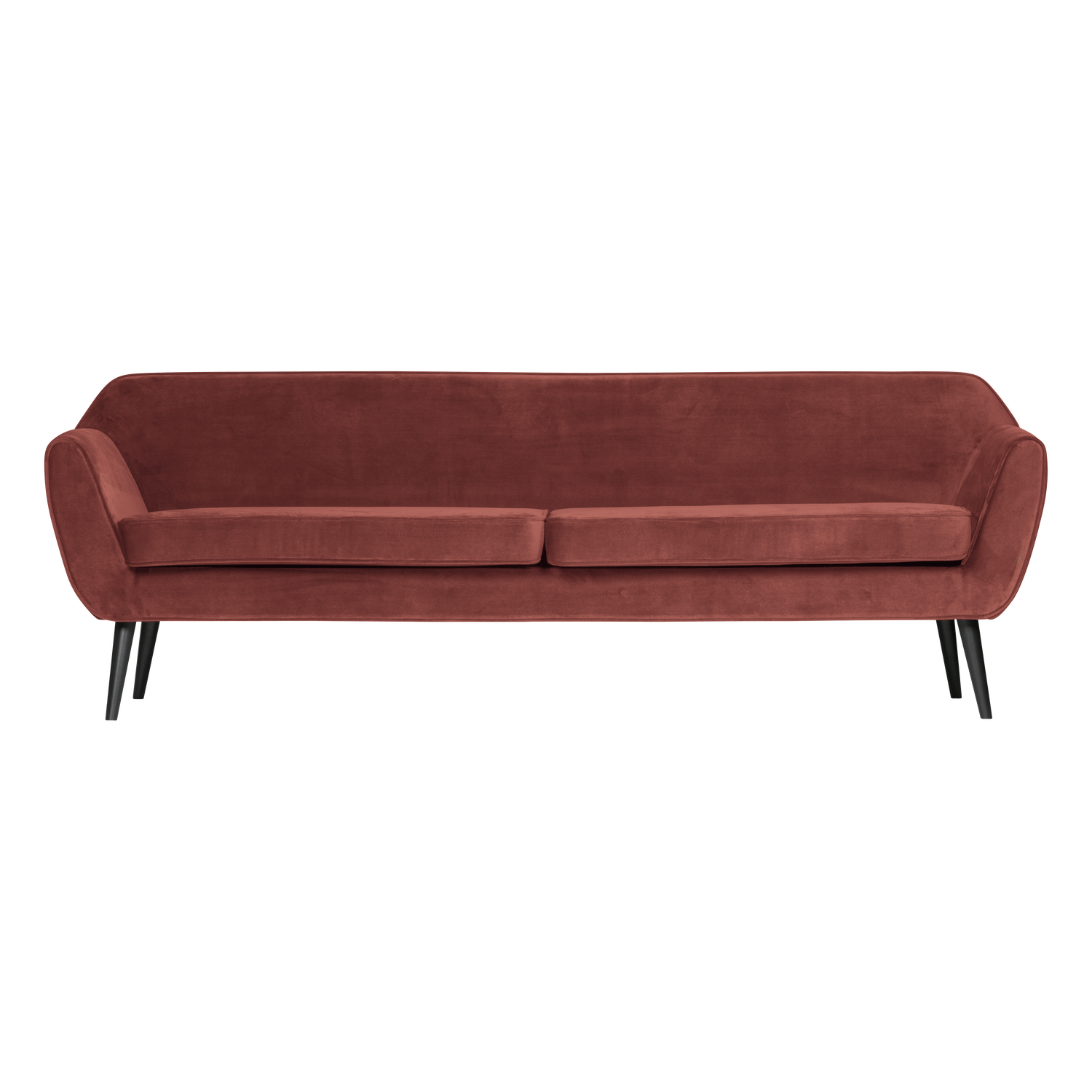 Dīvāns ROCCO XL 230 cm, samta bordo sarkans