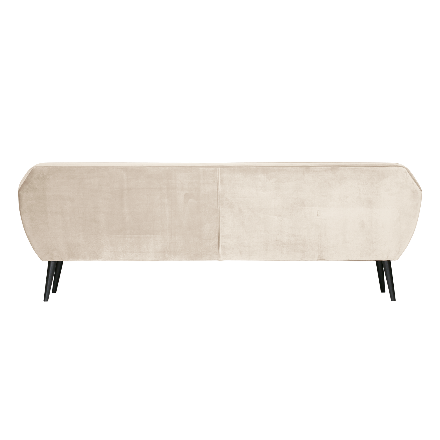 Sofa ROCCO XL 230 cm, aksominis kreminis baltas