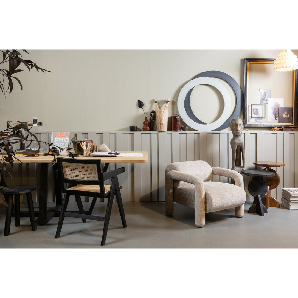 Valgomojo kėdė GUNN, mediena, juoda, Elegantiška | www.namuideja.lt | kėdės, valgomojo kėdė