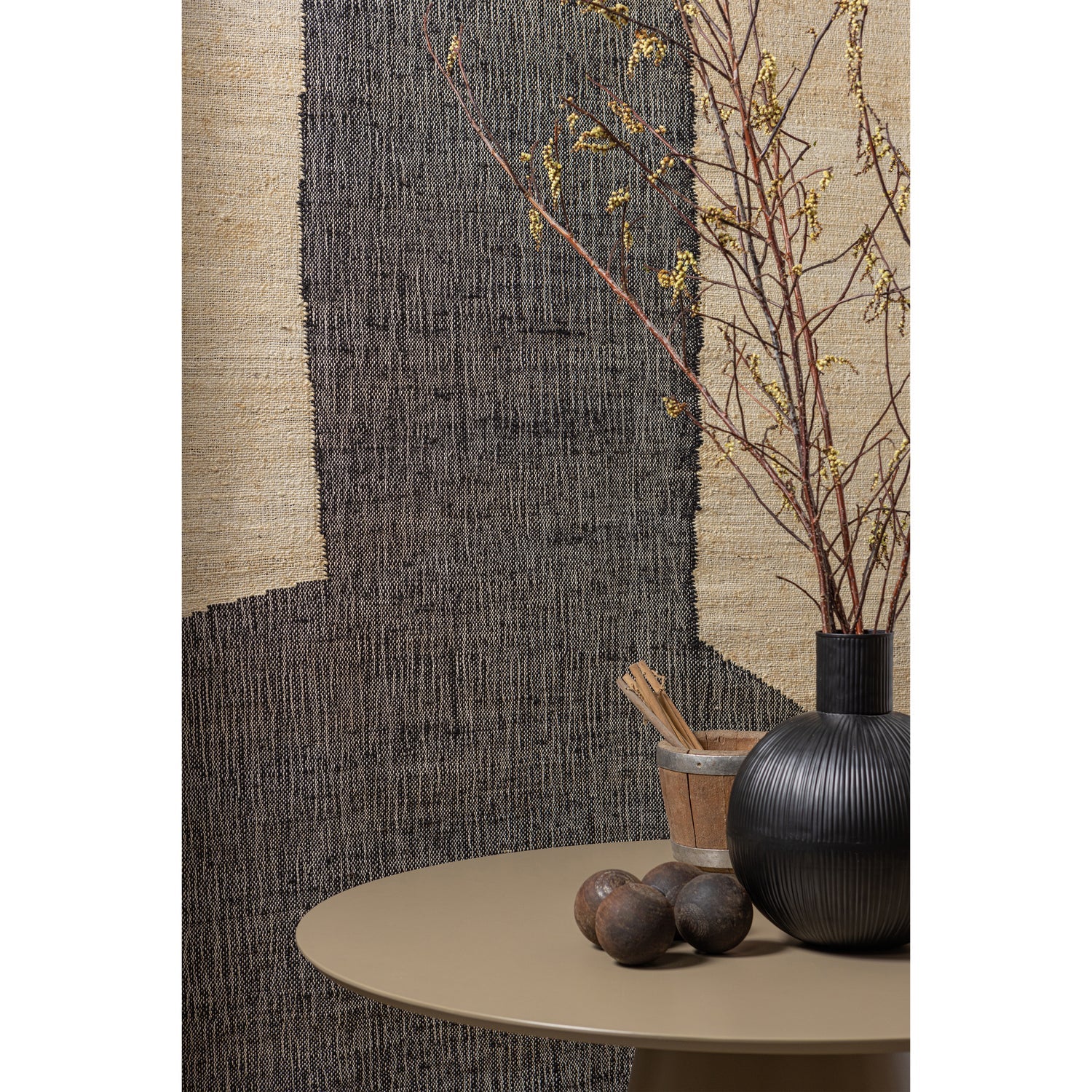 Stalas JORRE, rudas MDF Ø120