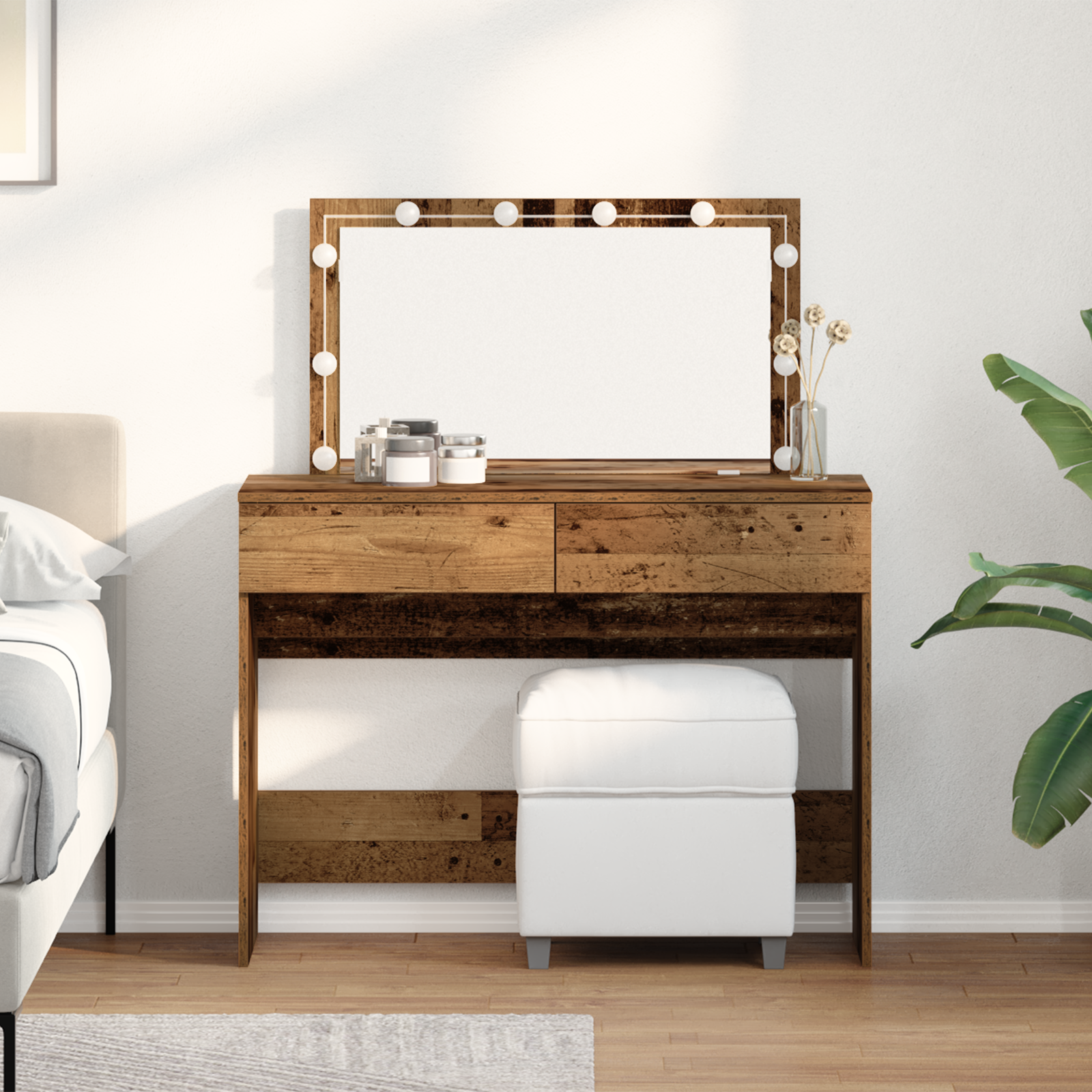 Tualetinis staliukas Senovinis medis 100 x 40 x 120 cm