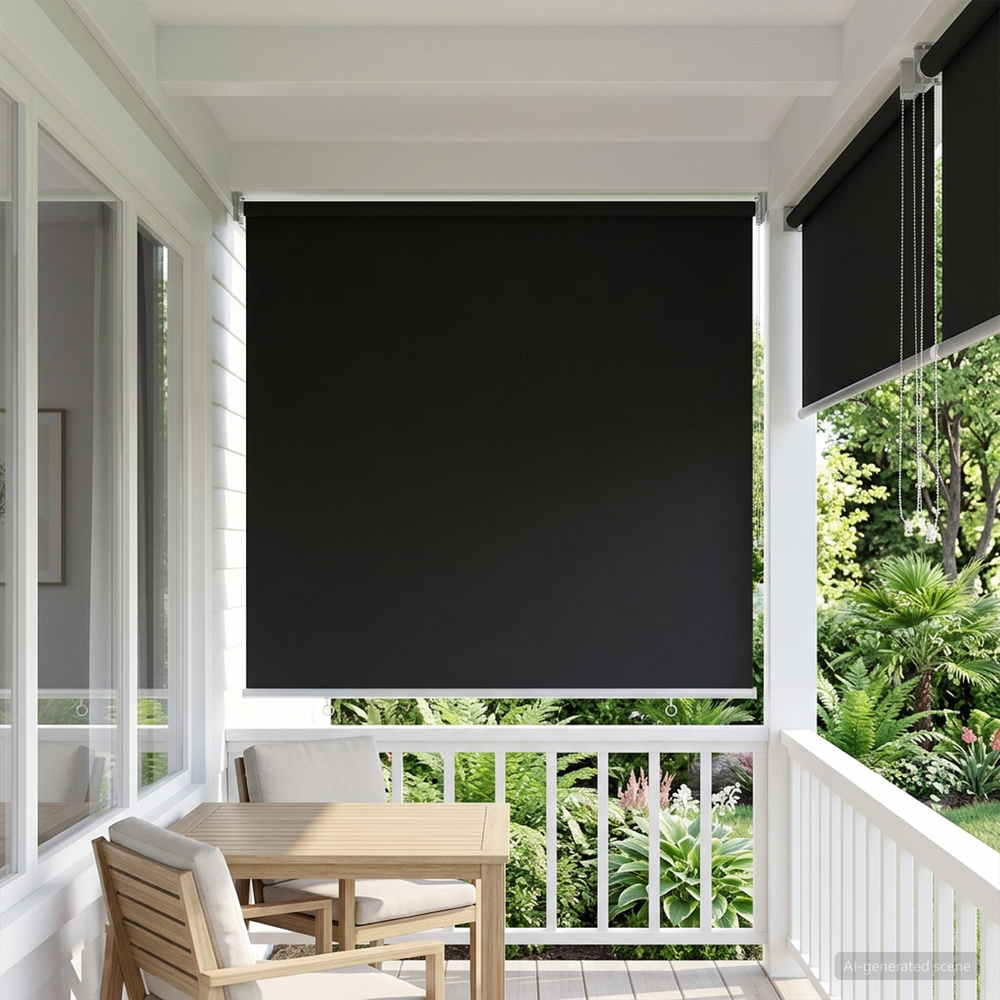 Ritininė užuolaida UV apsaugai Antracito 60 x 230 cm