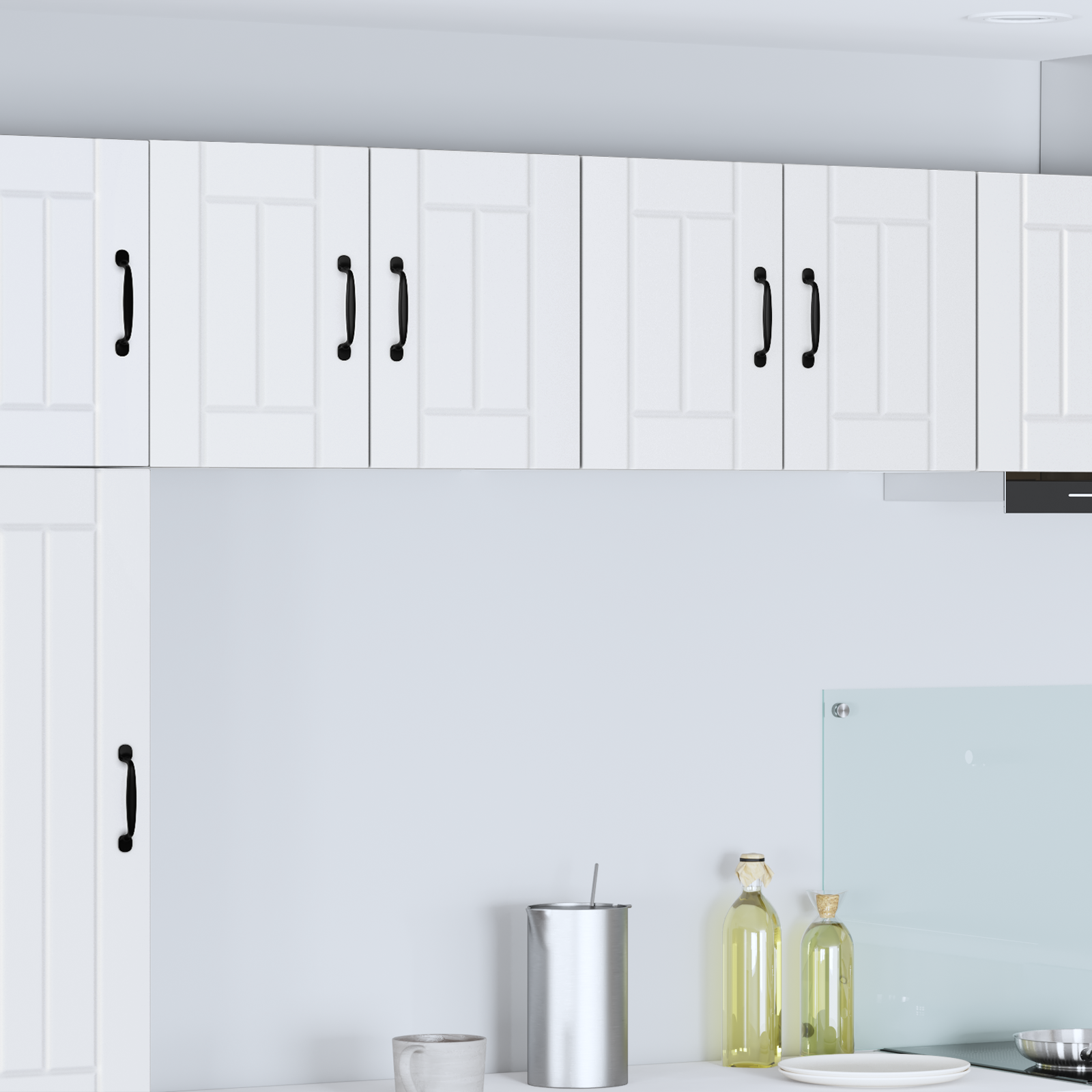 Kitchen Wall Cabinet 2 pcs White 60 x 31 x 40 cm