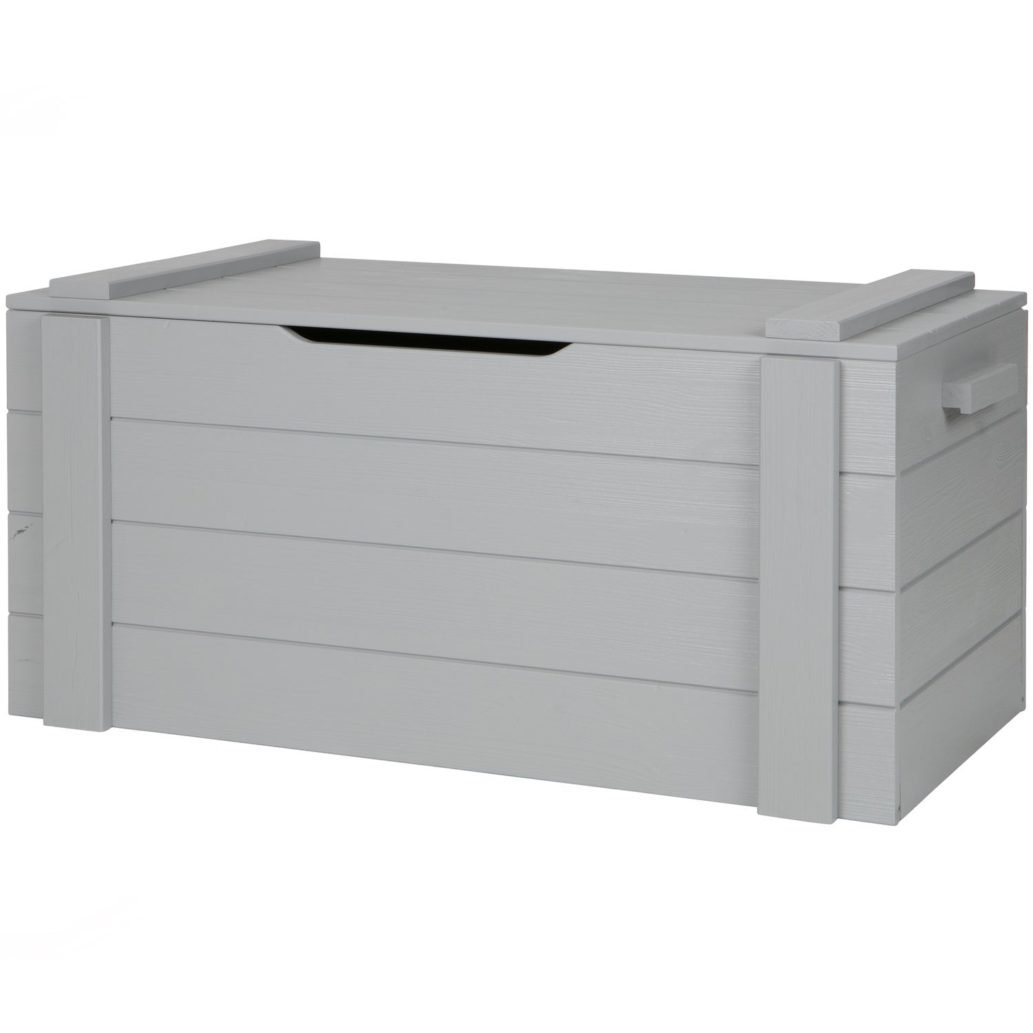 Daiktadėžė DENNIS, pušis, betono pilka