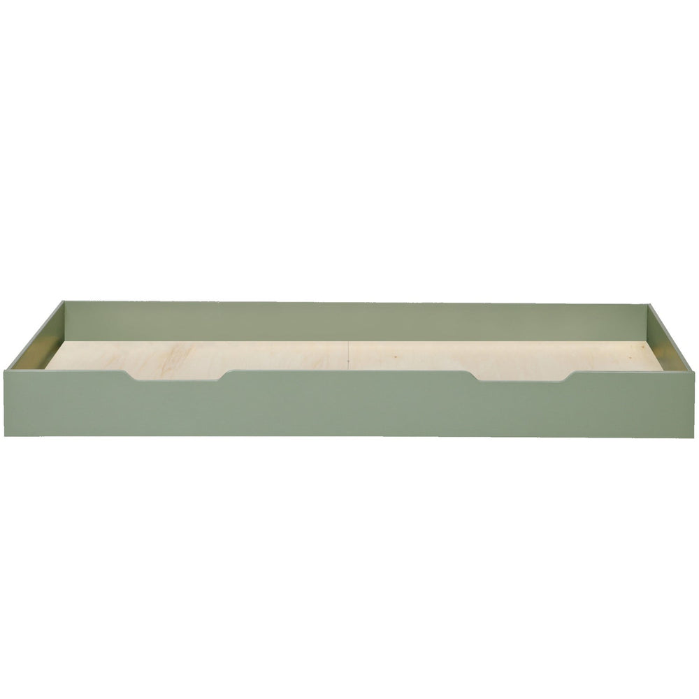 Bed drawer NIKKI, pine, green