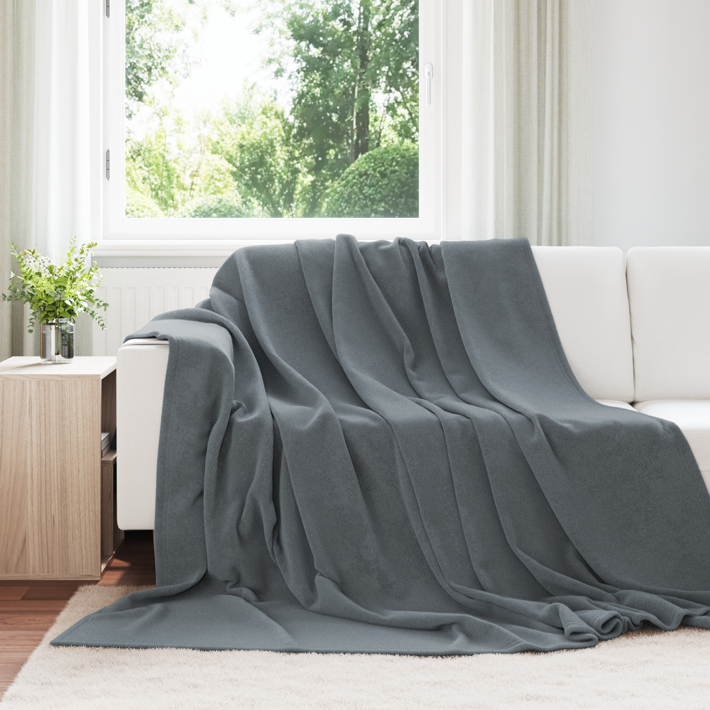 Apklotas Tamsiai pilka 220 x 240 cm Flysas