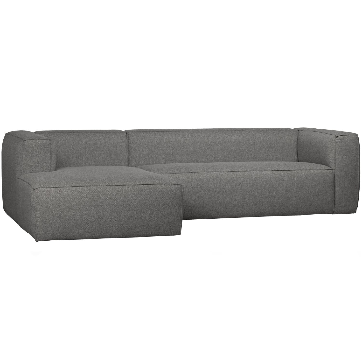 Kampinė sofa BEAN, Melange pilkas audinys