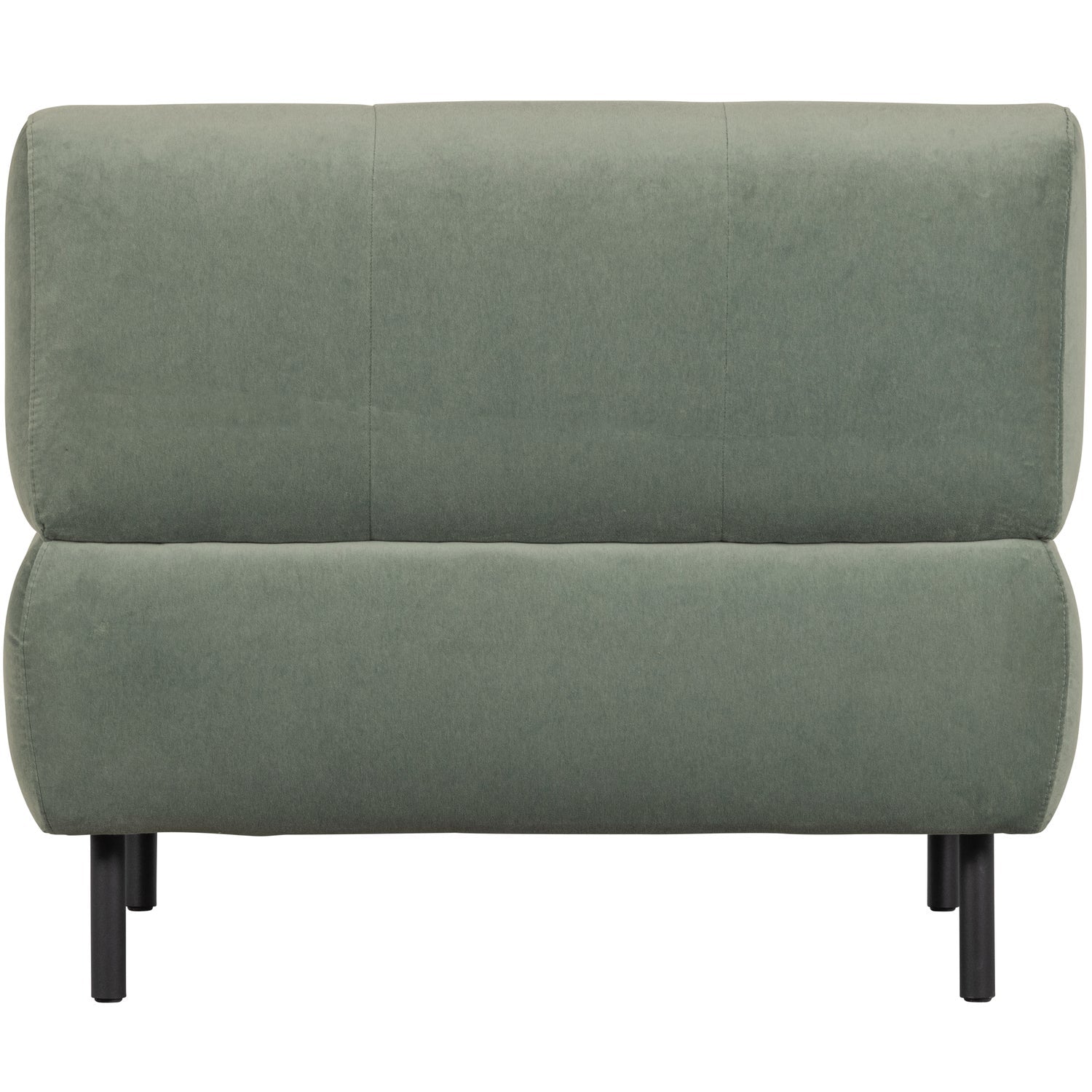 Armchair LLOYD, velour, greenish aquatic plants