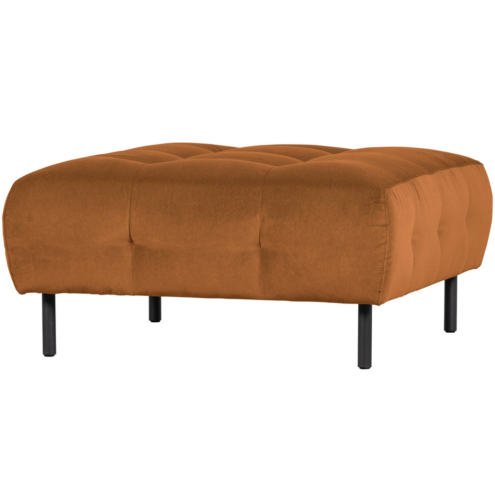 Pouf LLOYD, velour, cinnamon