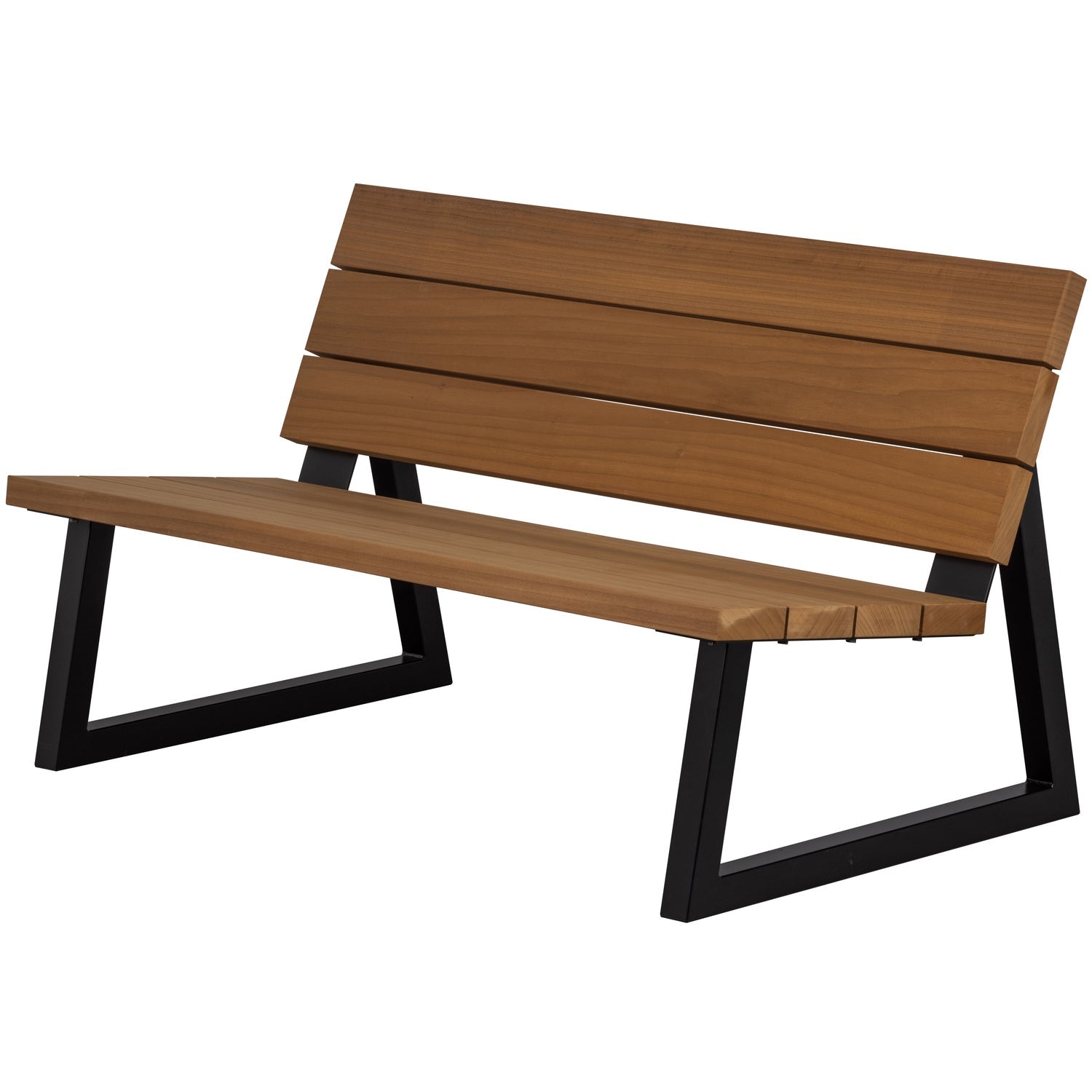 Lauko Suoliukas BANCO, Wood/Metal Natural