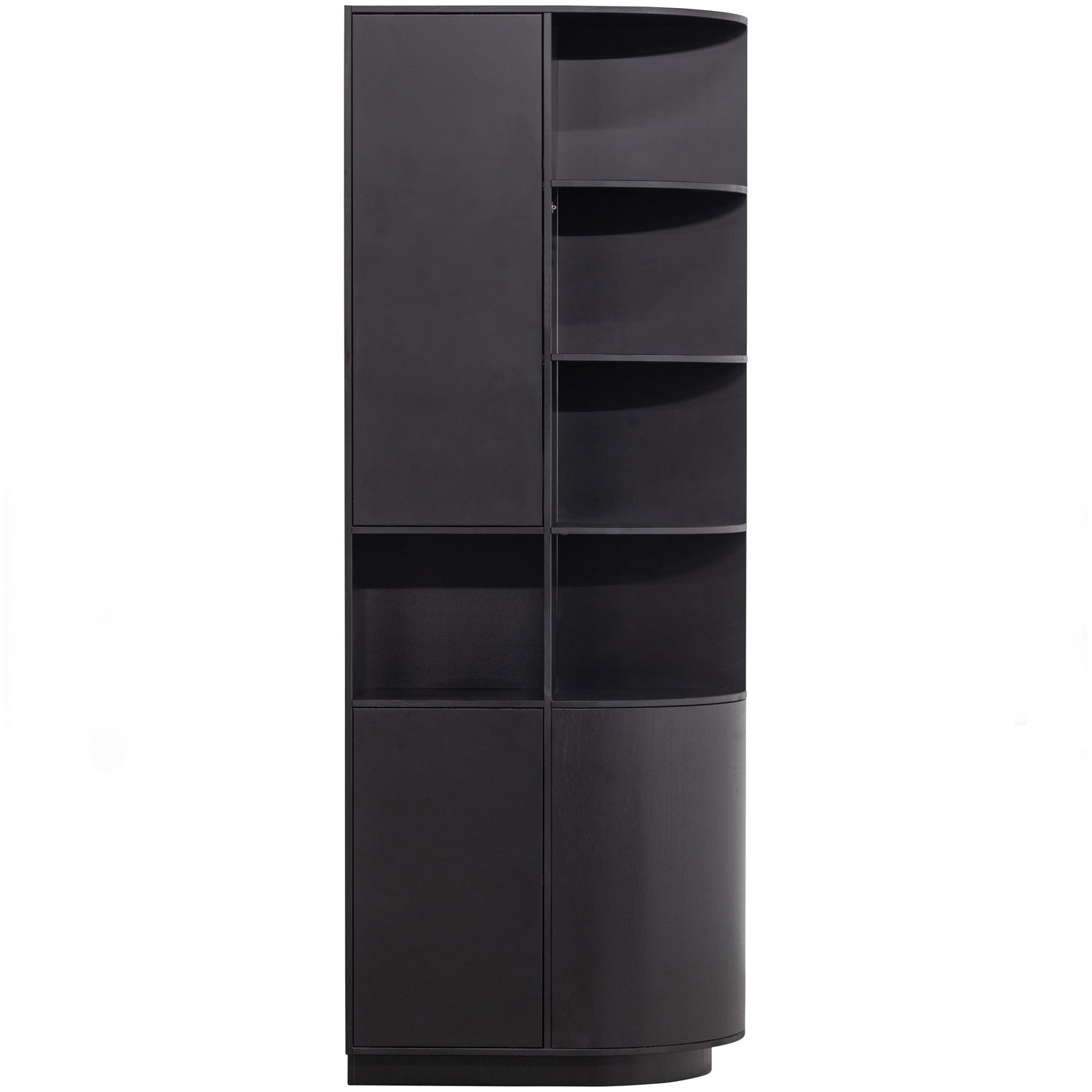 Spinta Finca, suapvalinta dešinė, gili juoda