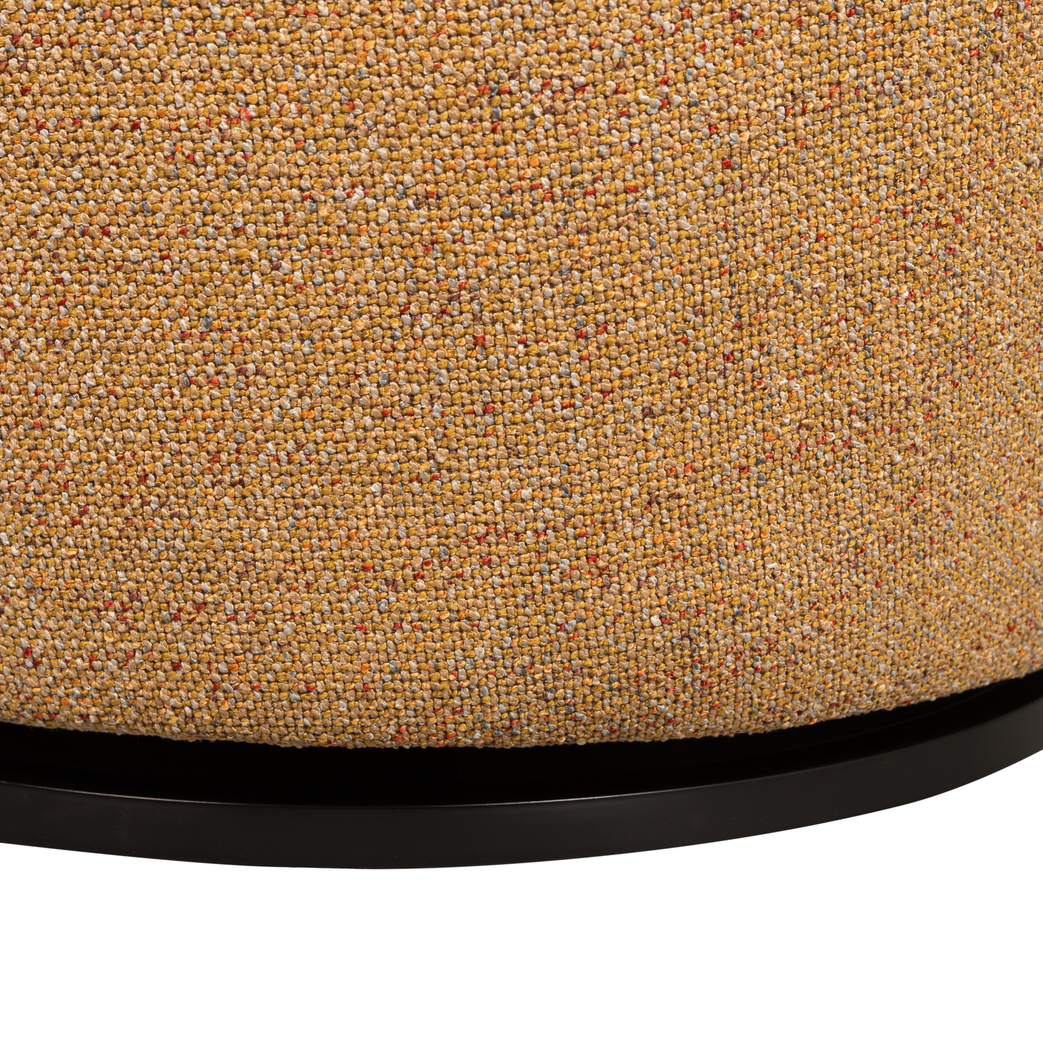 Fotelis SERRA, austinė medžiaga Curry Melange