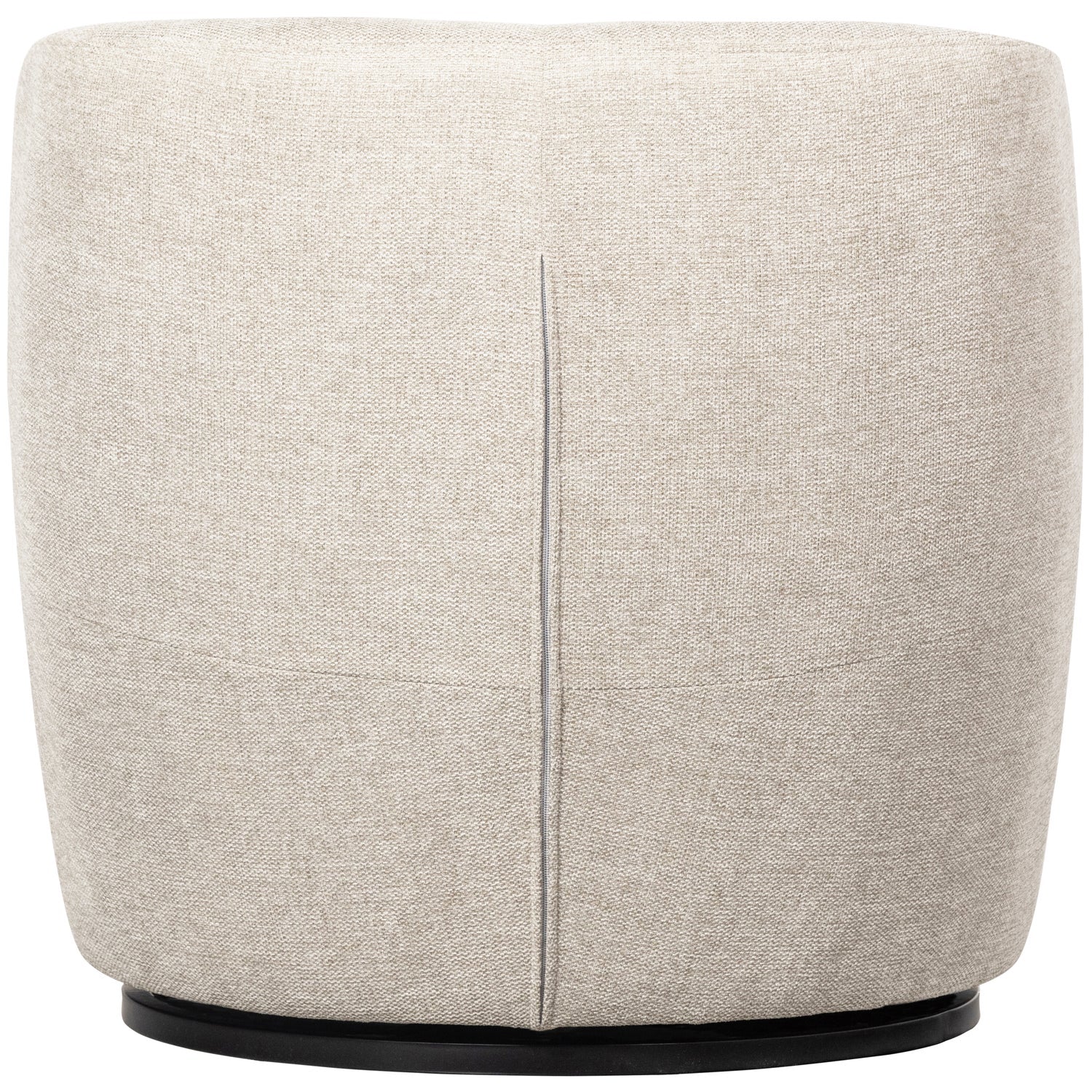 Fotelis SERRA, austinė medžiaga Off White