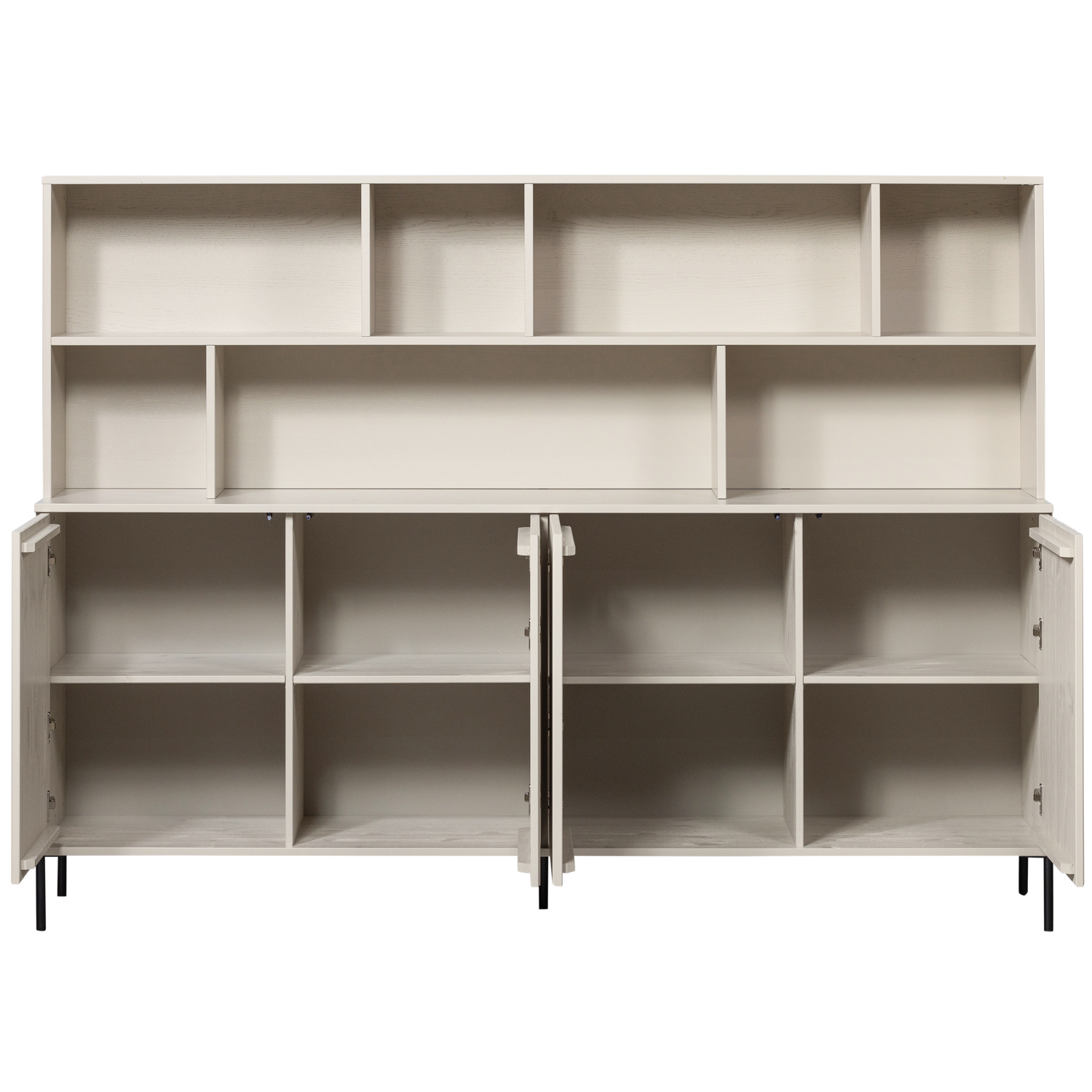 Sieninė spintelė NEW GRAVURE, pušis, pilka spalva