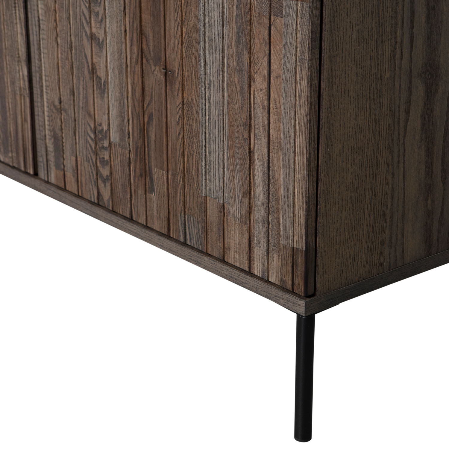 Sieninė spintelė NEW GRAVURE, uosis, ruda spalva