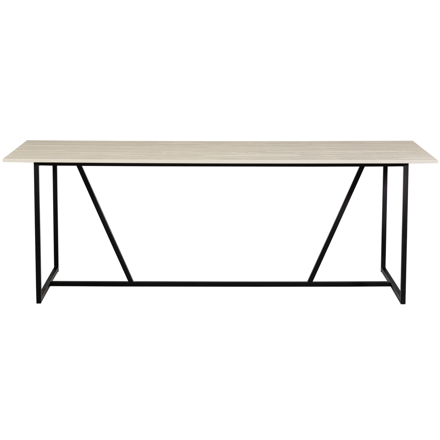 Stalas SILAS, pilkas uosis 220x90