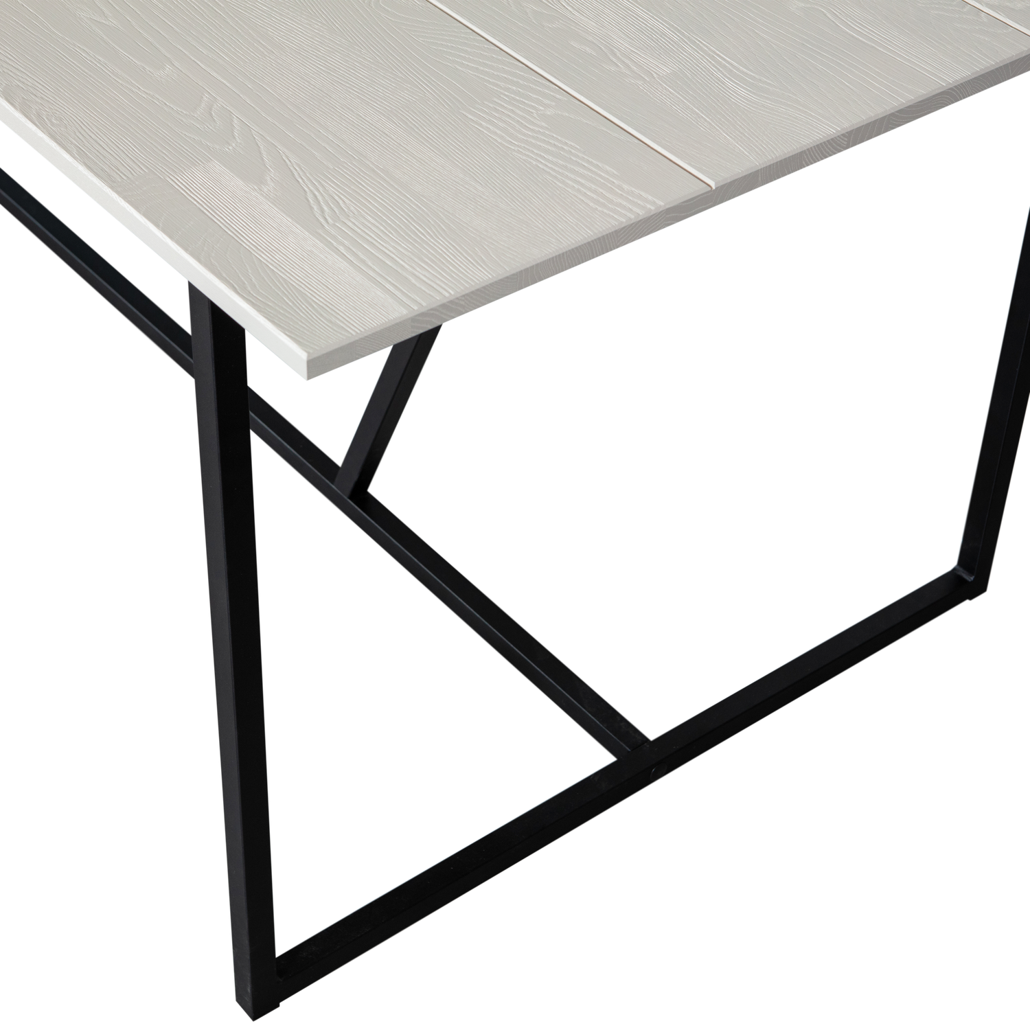 Stalas SILAS, pilkas uosis 220x90