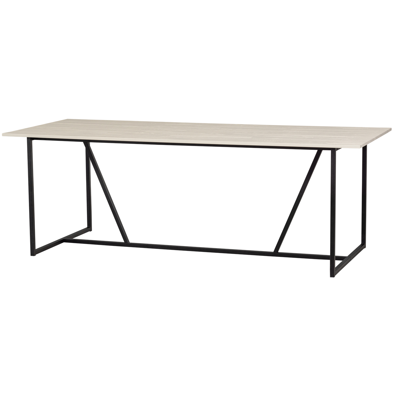 Stalas SILAS, pilkas uosis 220x90
