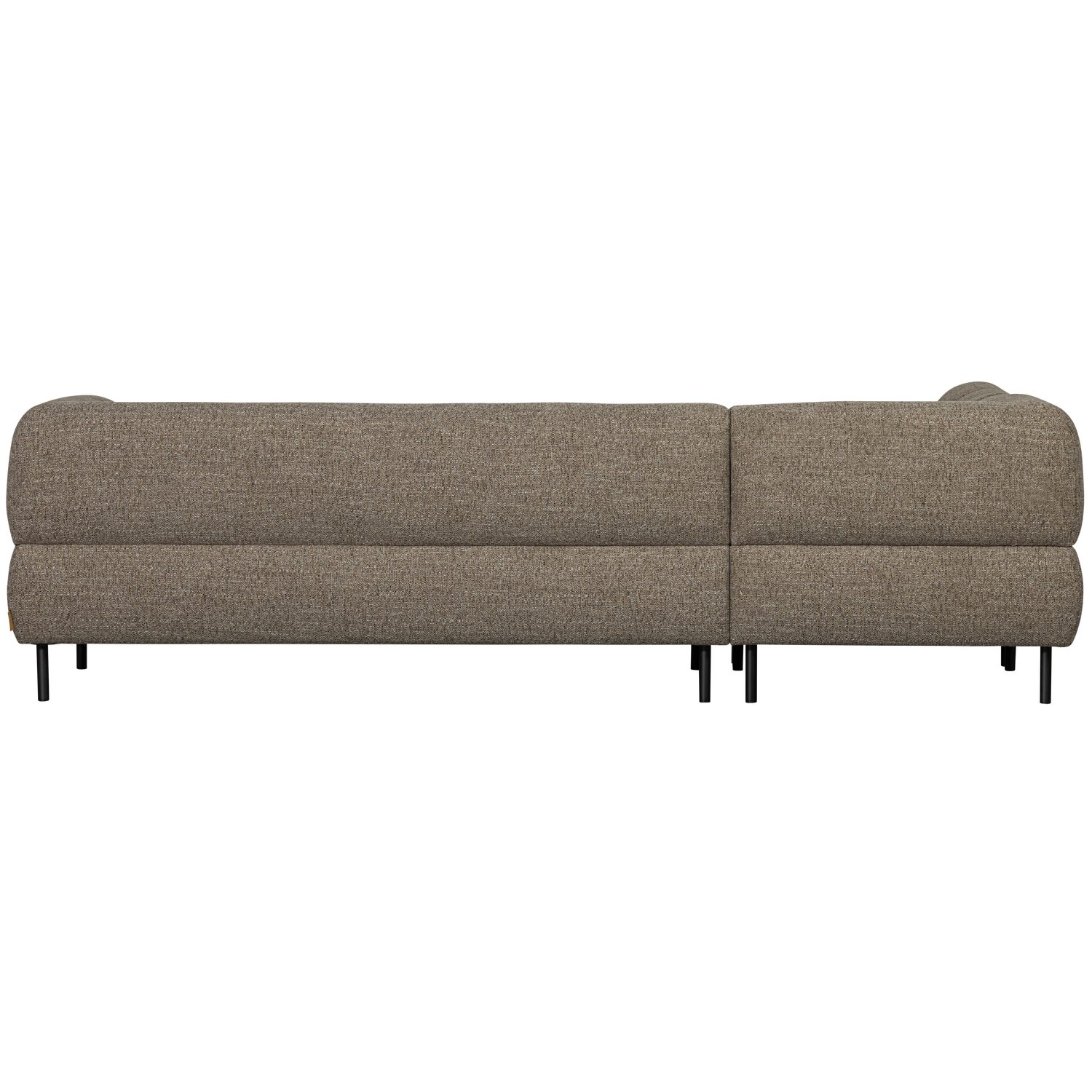 Kampinė LLOYD, kairė, stambaus audimo, dark brown melange