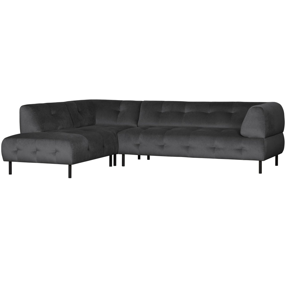 Kampinė LLOYD, kairėje, velvetas, cast iron