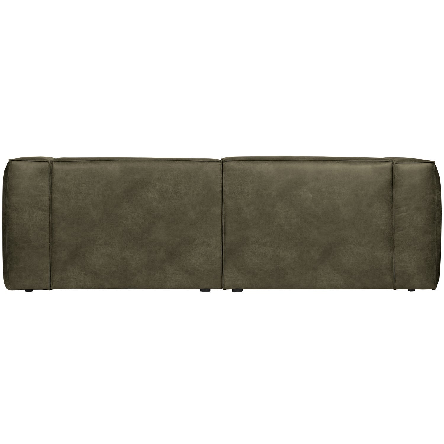 Sofa BEAN, 3.5 seater, eco leather, khaki