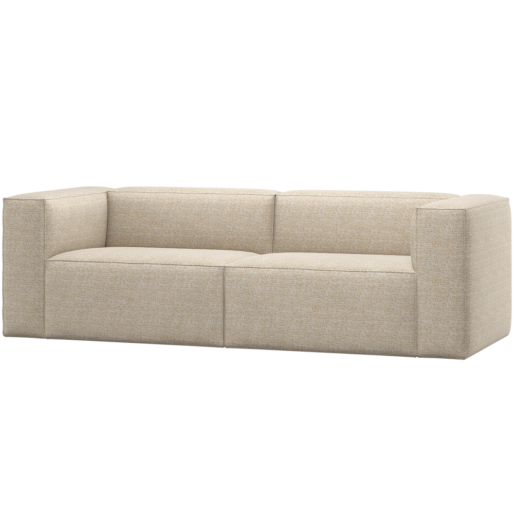 Sofa BEAN 3,5-vietė, bežinis melanžas