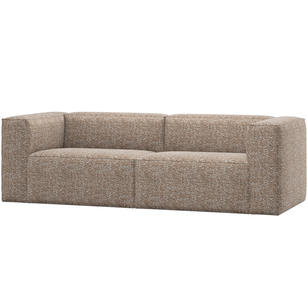 Sofa BEAN 3,5-vietė, šviesiai rudas melanžas
