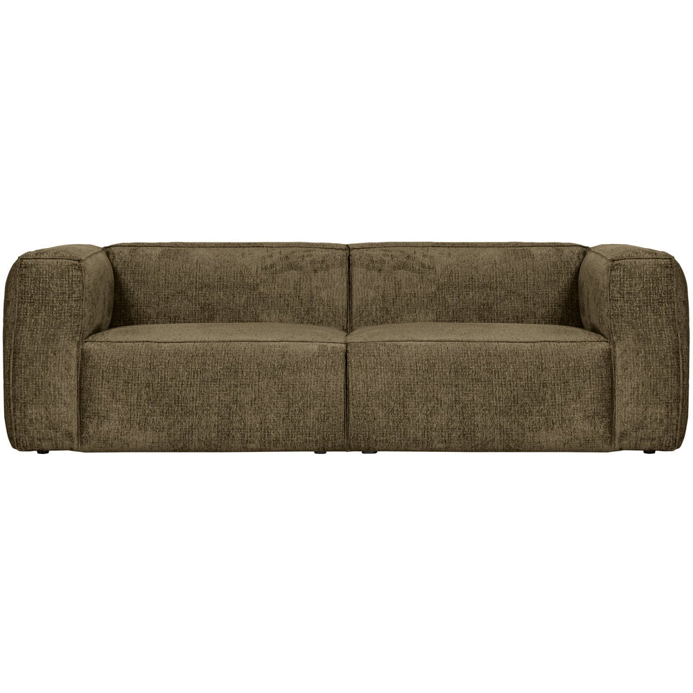 Sofa BEAN, 3.5 seater, velvet, mos