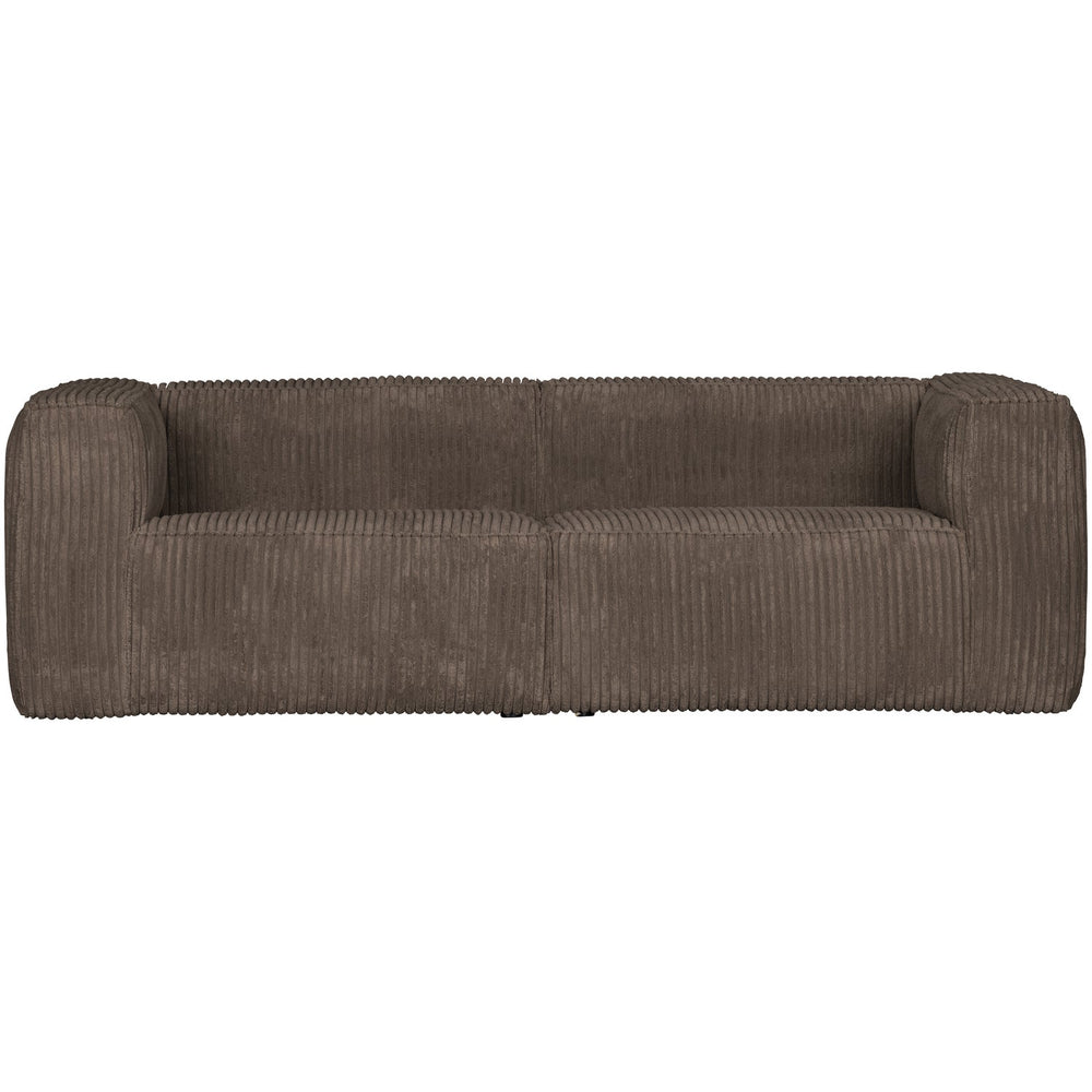 BEAN Sofa, 3.5 Seater, fabric, mud