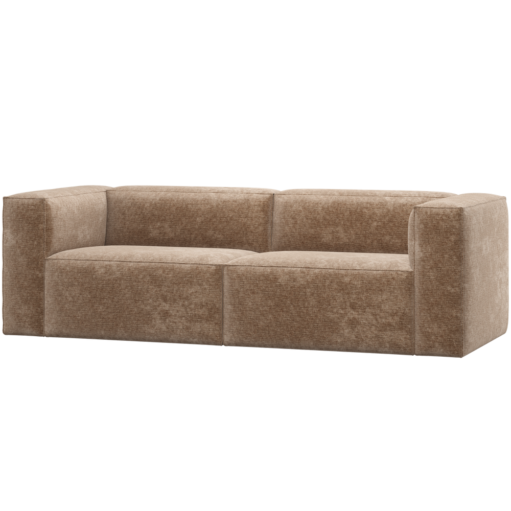 Sofa BEAN 3,5-vietė, šenilas veliūras taupe