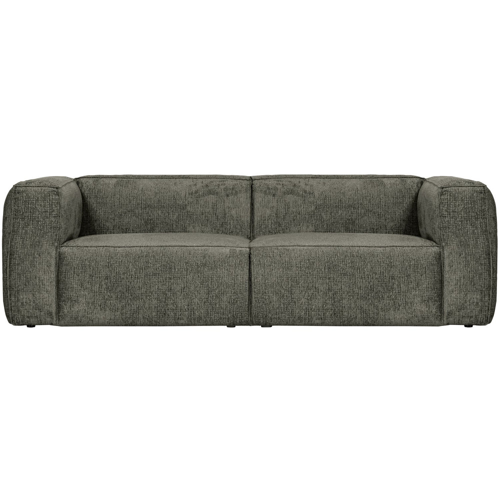 Sofa BEAN, 3.5 seater, velour, waterplant