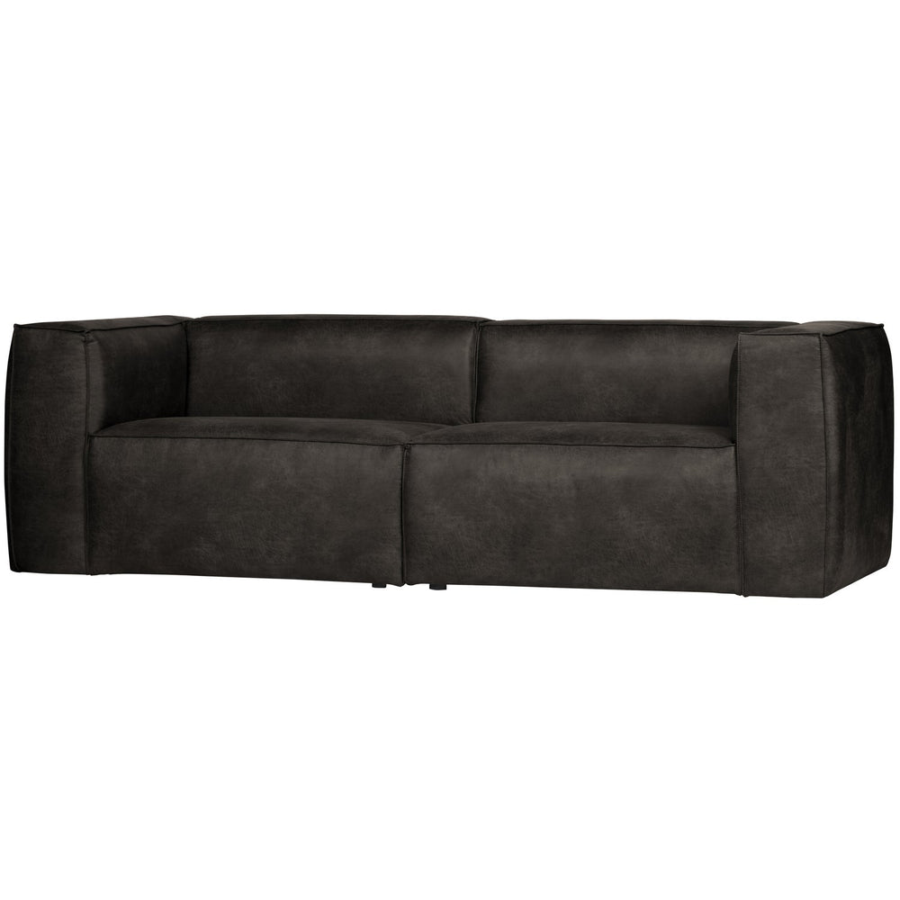 Sofa BEAN, 3.5 Seater, Eco Leather, Black