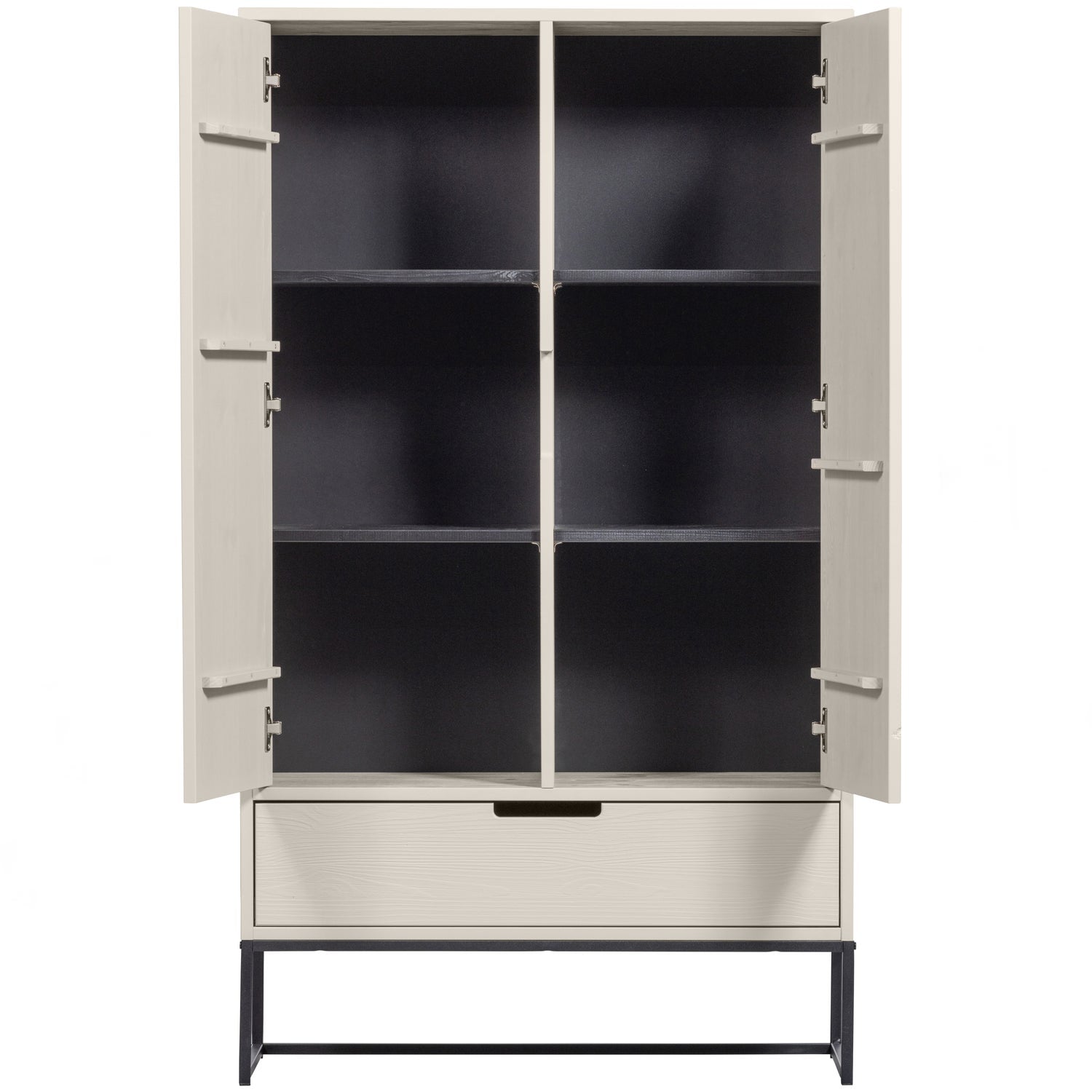 Spinta SILAS, 2 durys, smėlinė pilka