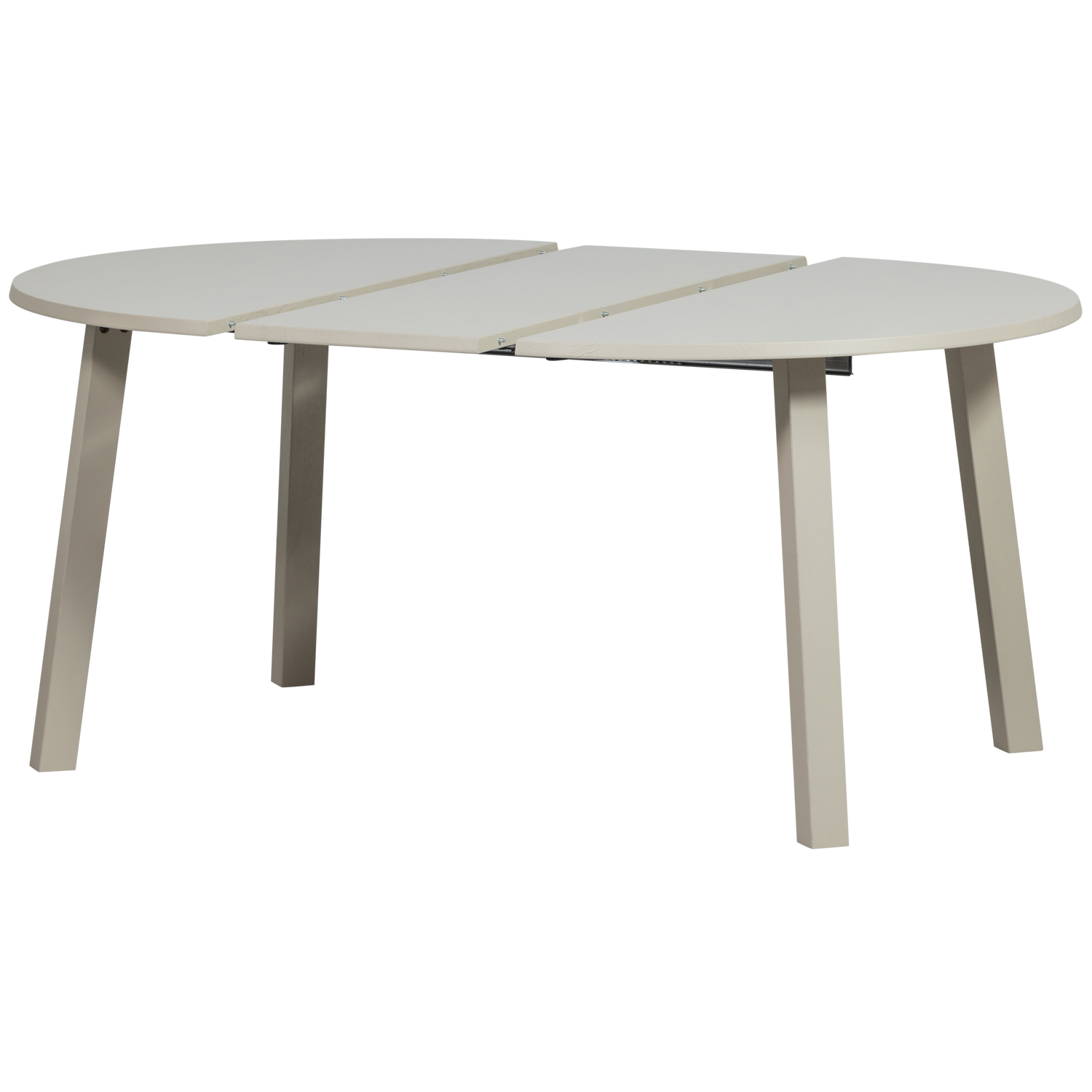 Valgomojo stalas JANNE, ištraukiamas, ąžuolas, tamsiai pilkas (Dakargrau)