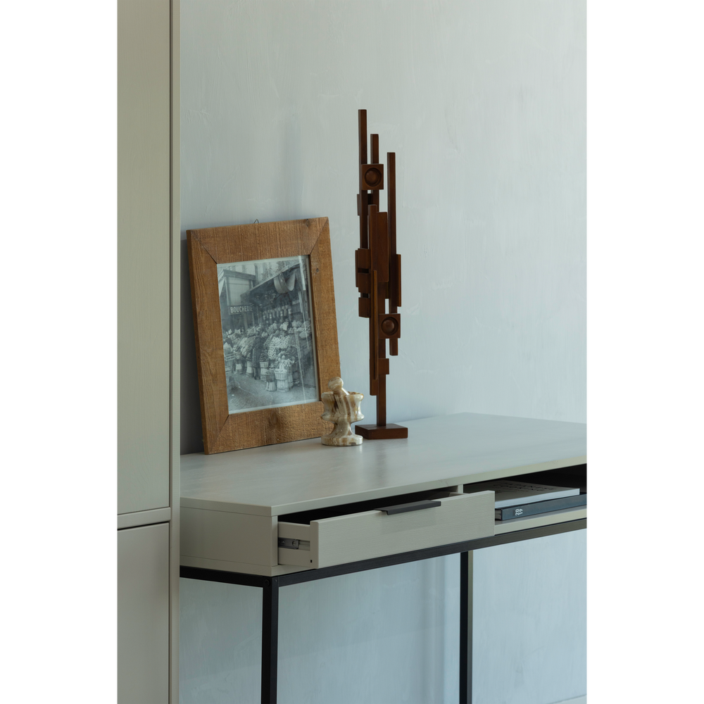 Rašomasis stalas NORE, pušis, dulkių pilka