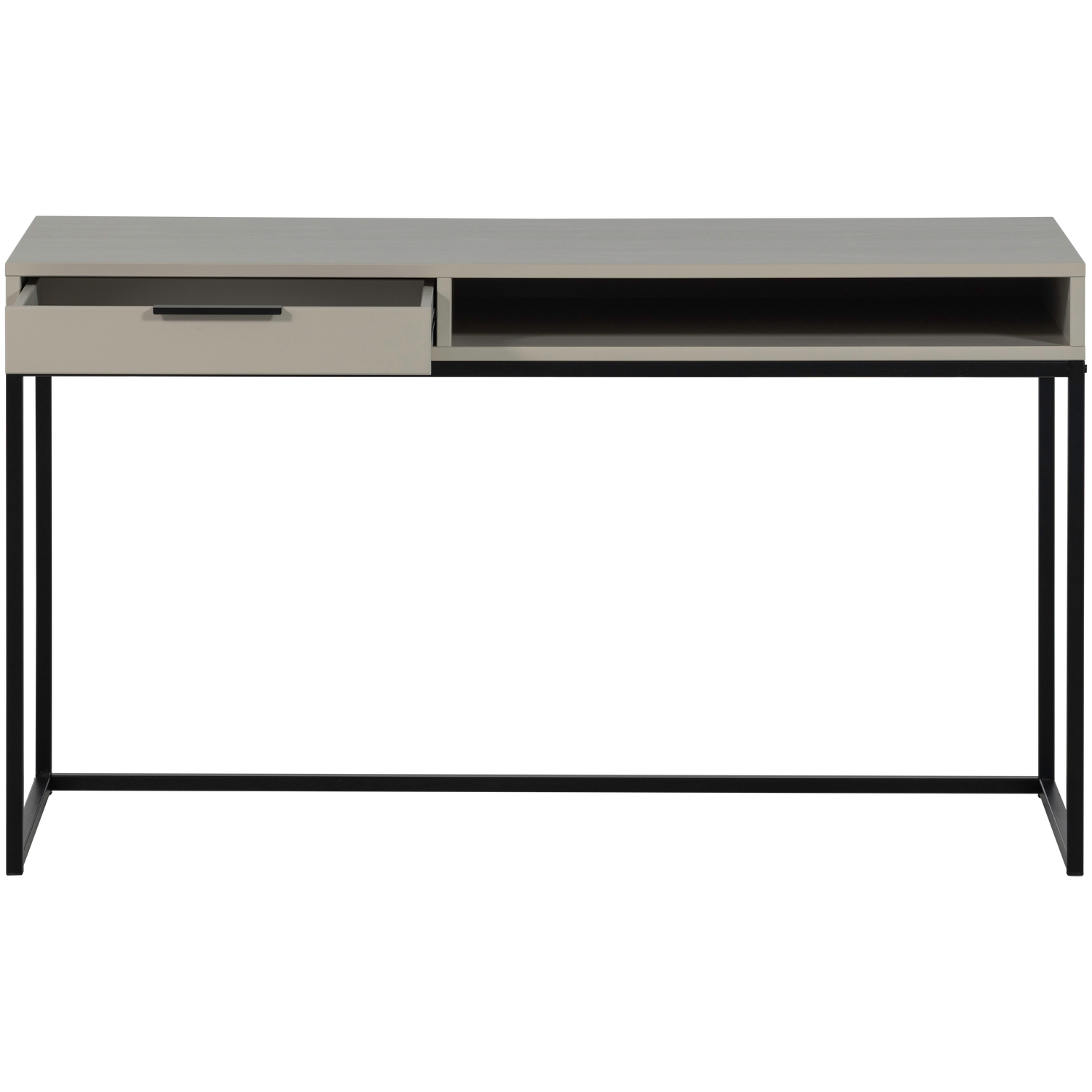 Rašomasis stalas NORE, pušis, dulkių pilka