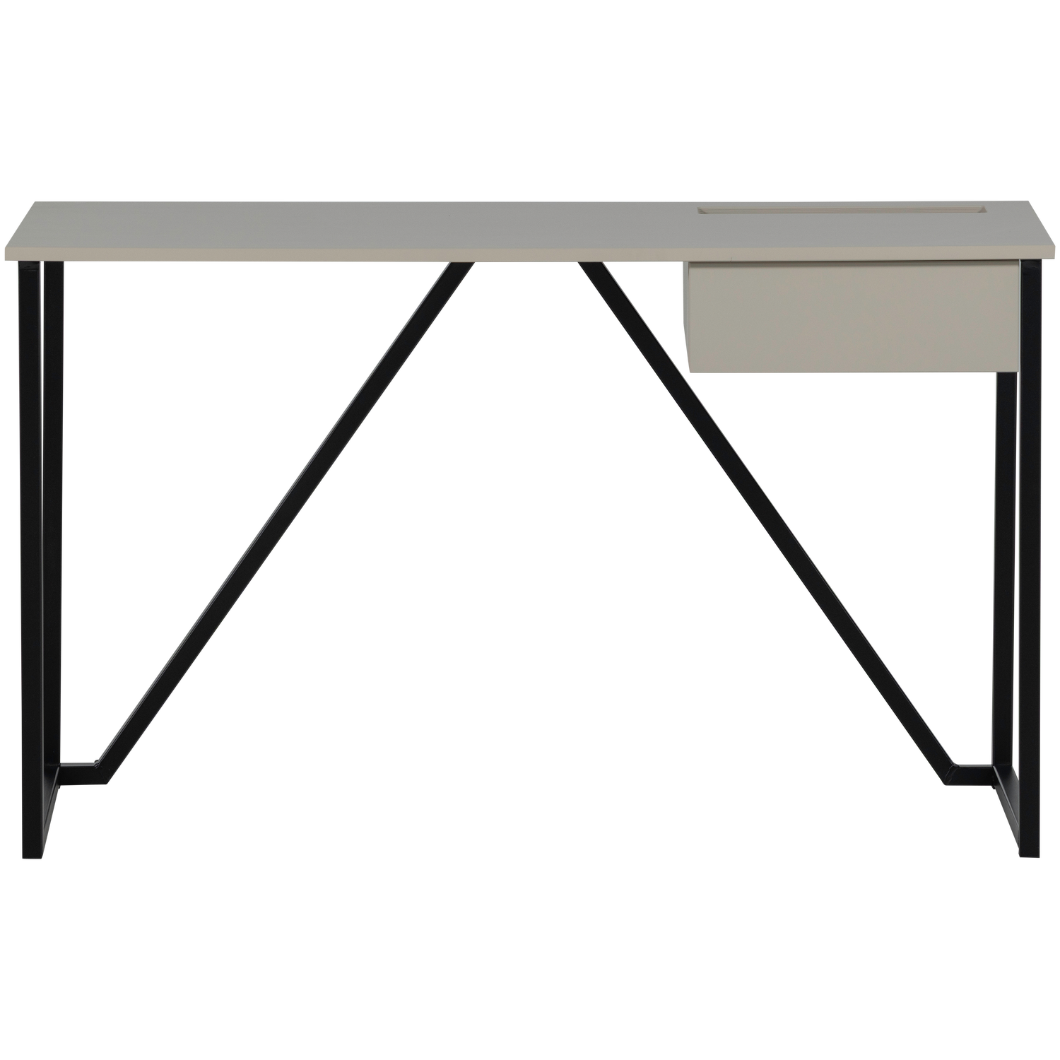 Rašomasis stalas NEW JULIUS, pušis, dulkių pilka