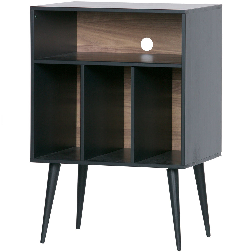 JAMES SMALL CABINET WOOD BLACK [fsc]