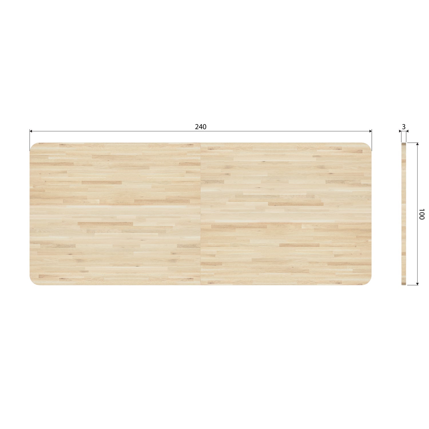 Stalas COMBI-TABLO XL, su ZEELAND