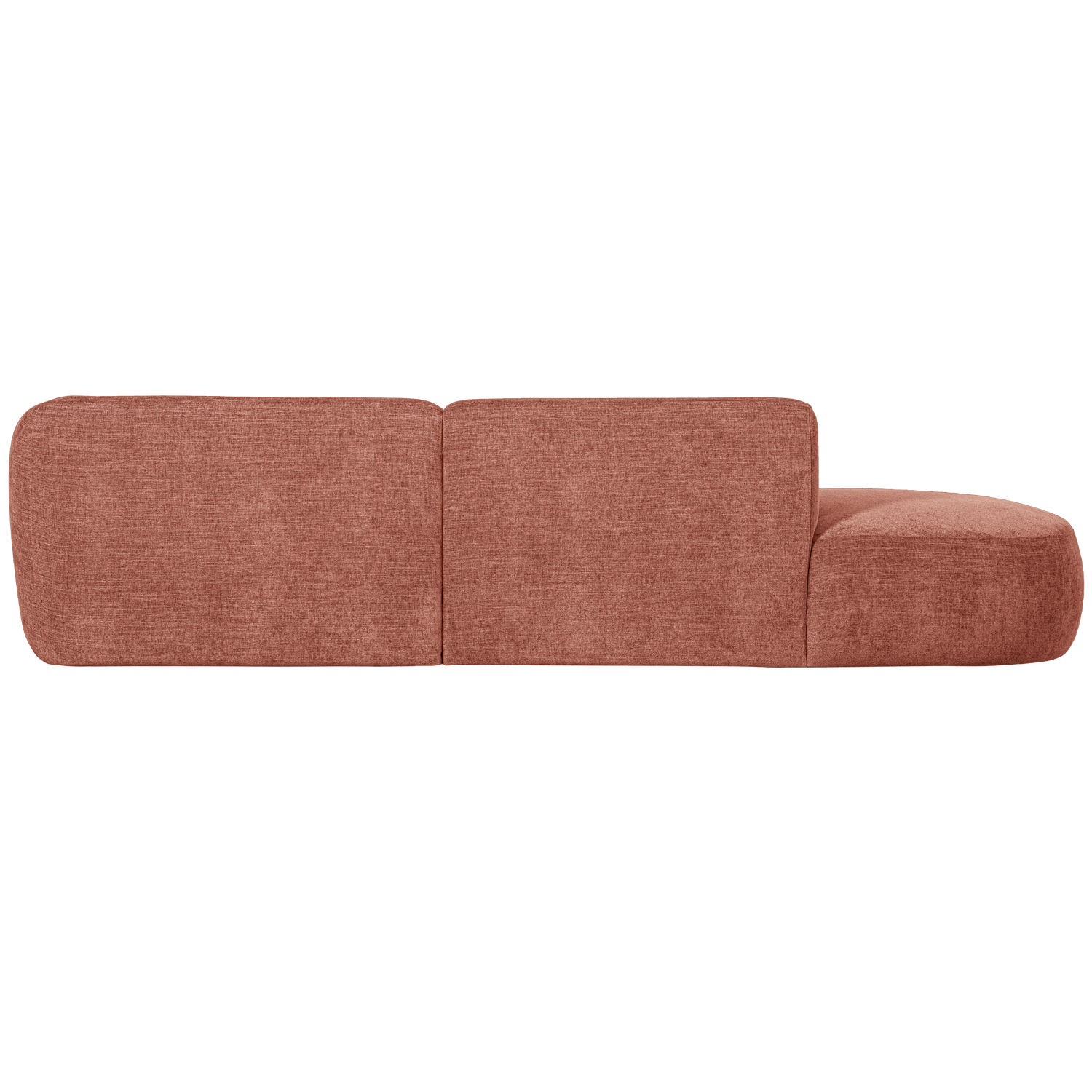 Chaise Longue POLLY, right-hand, pink