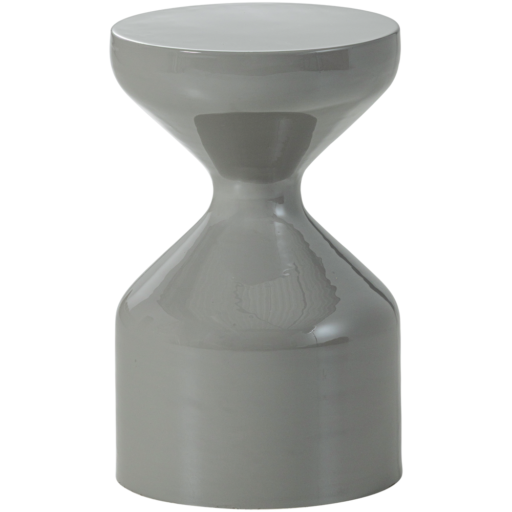 Šoninis staliukas FLOYD, metalas, šviesiai pilka