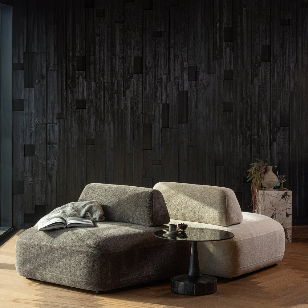 Fotelis STERCK su reguliuojama atrama, šviesaus smėlio spalvos