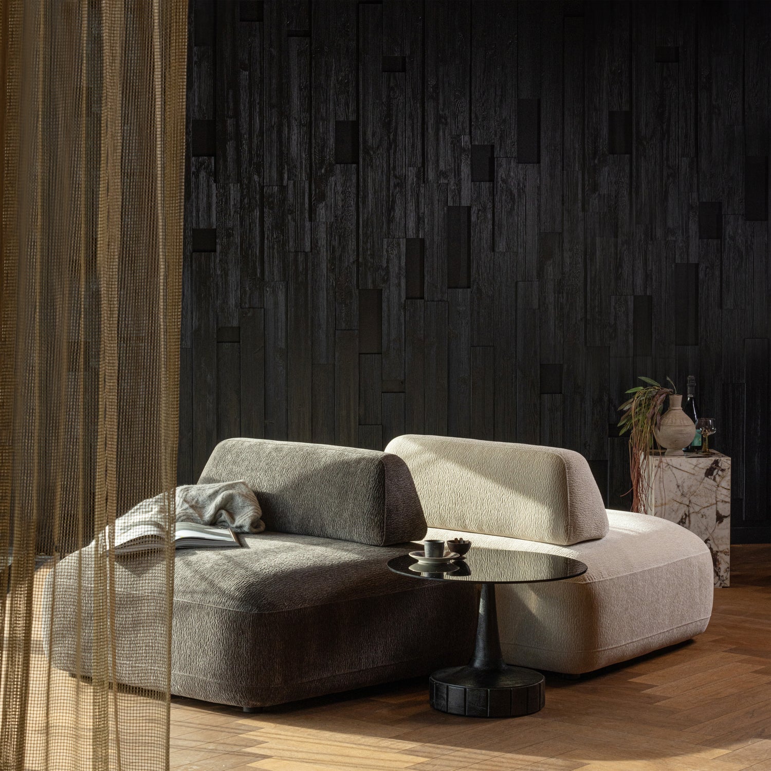 Fotelis STERCK su reguliuojama atrama, anglies pilkos spalvos