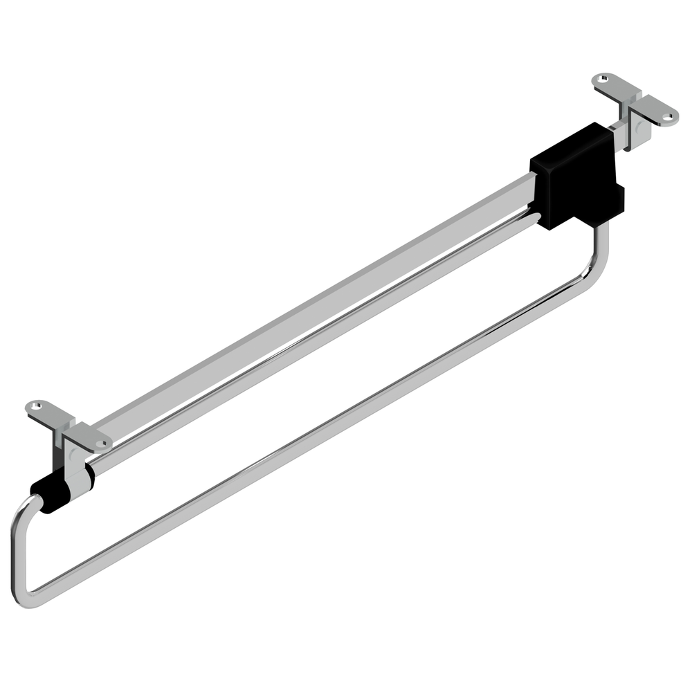 Retractable clothes rail, wardrobe accessory