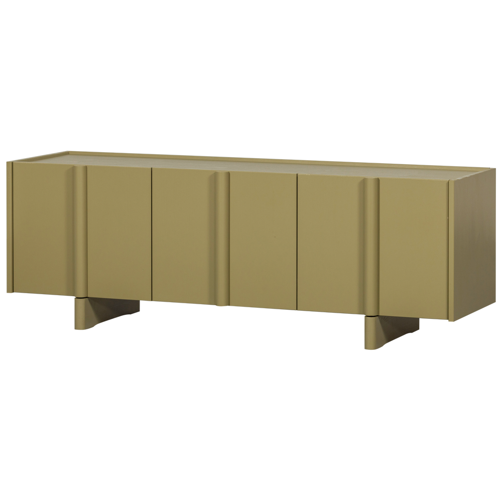 TV spintelė BASU, 152 cm., žalsva pušis