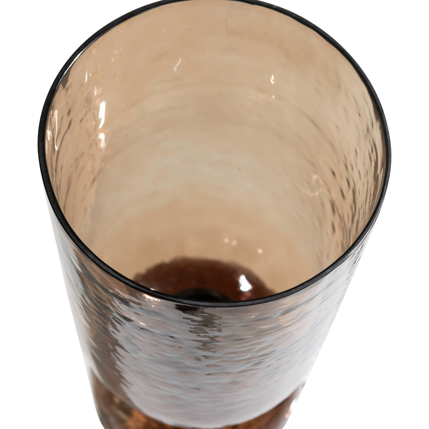 Stalo lempa GIGI, plaktas stiklas, ruda