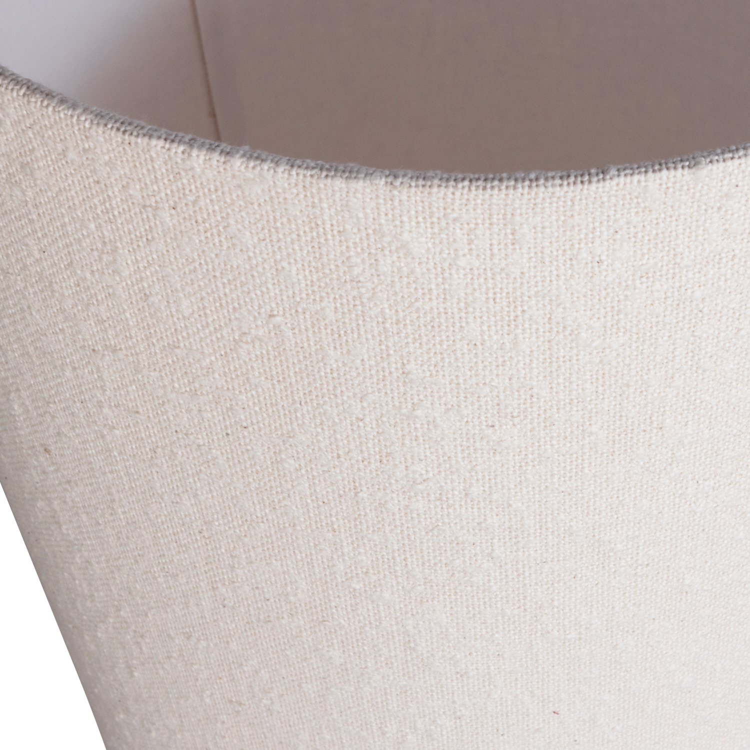 Grindinė lempa LOFT XL, metalas ir bouclé, natūrali