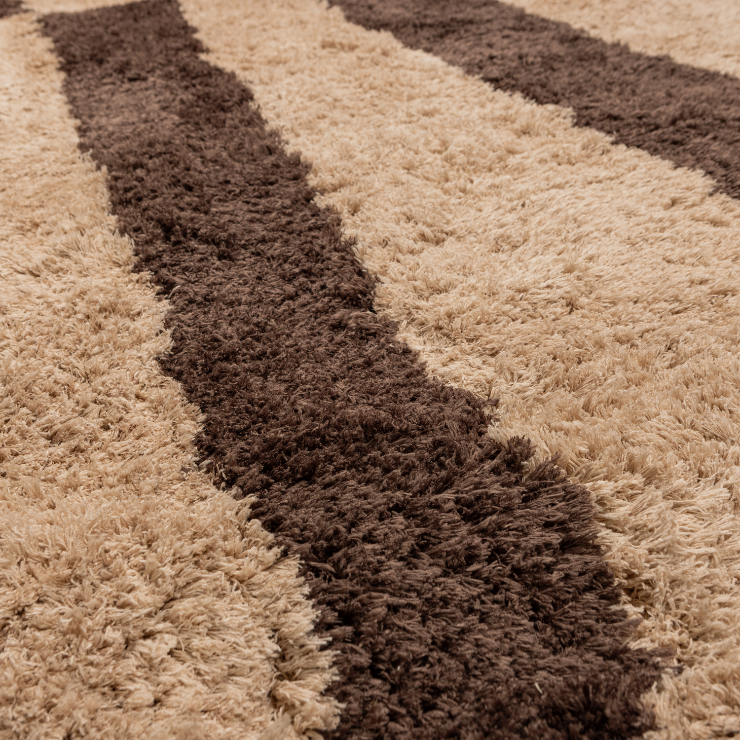 Kilimas FAFA, grafinis dizainas, natūrali/ruda, 200x300 cm